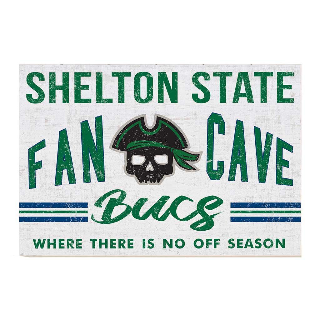 24x34 Retro Fan Cave Sign Shelton State Community College Buccaneers