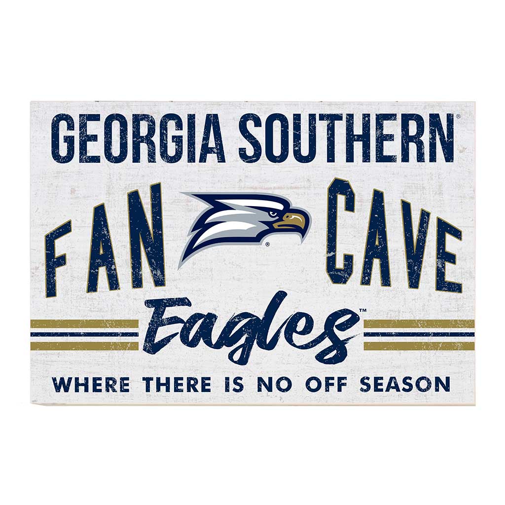 24x34 Retro Fan Cave Sign Georgia Southern Eagles