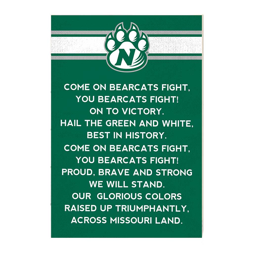 35x24 Fight Song Northwest Missouri State University Bearcats