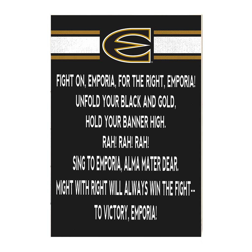 35x24 Fight Song Emporia State Hornets