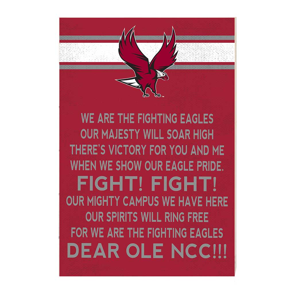 35x24 Fight Song North Carolina Central Eagles