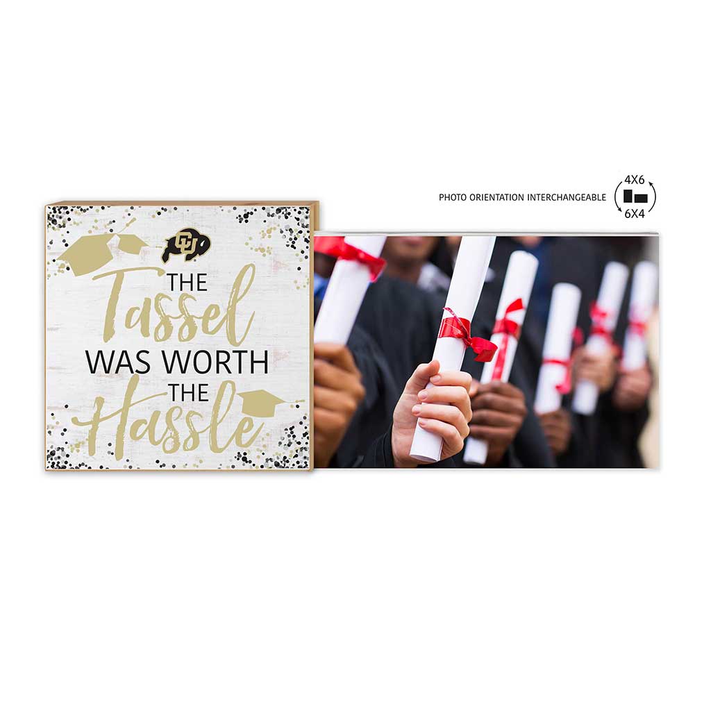 Floating Picture Frame Tassel Worth Hassle Team Colorado (Boulder) Buffaloes