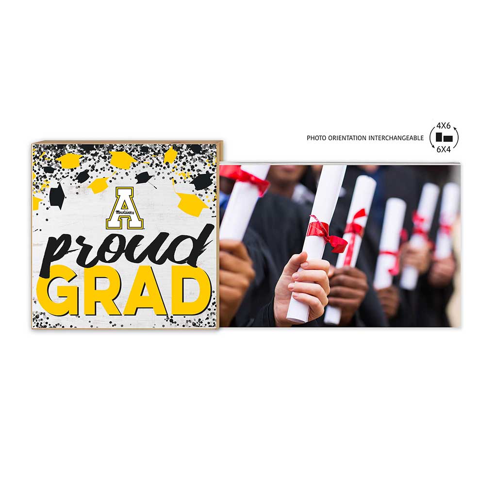 Floating Picture Frame Proud Grad Celebration Team Appalachian State Mountaineers