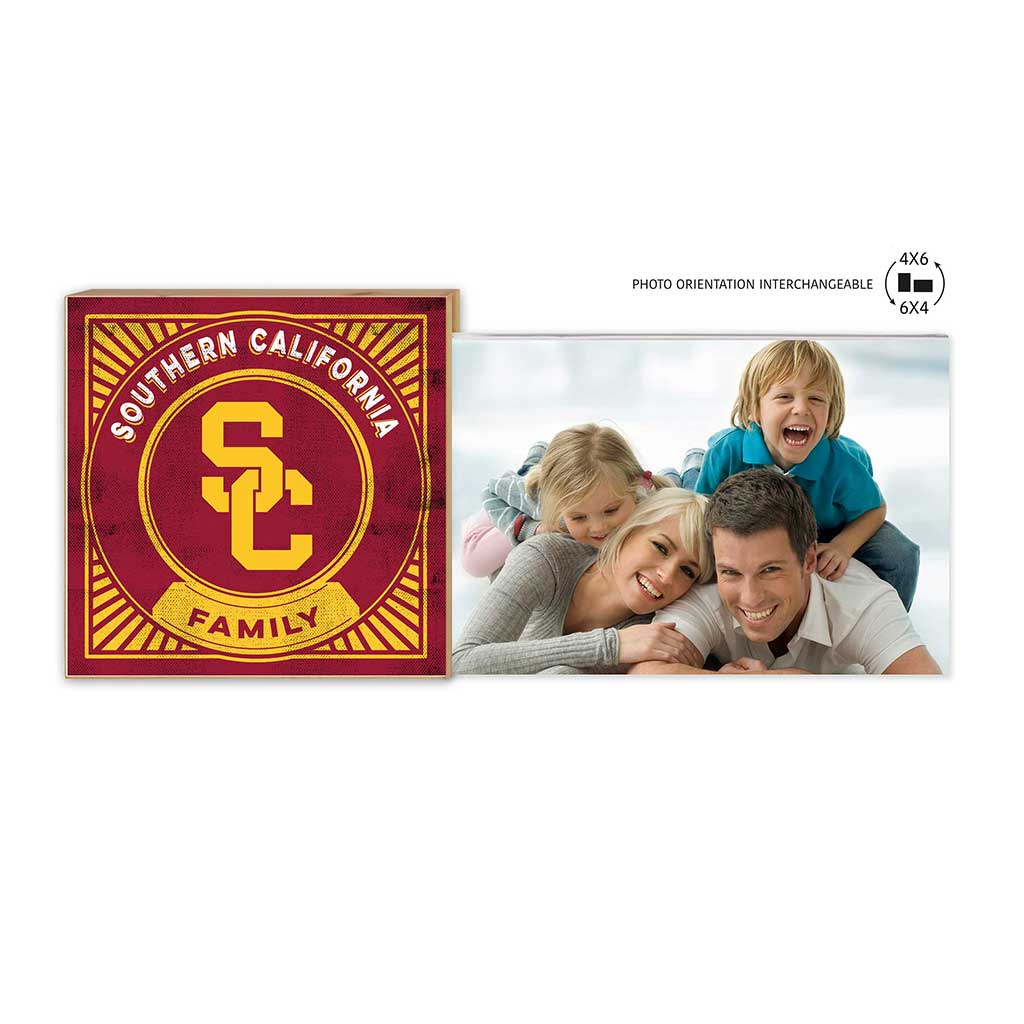 Floating Picture Frame Family Retro Team Southern California Trojans