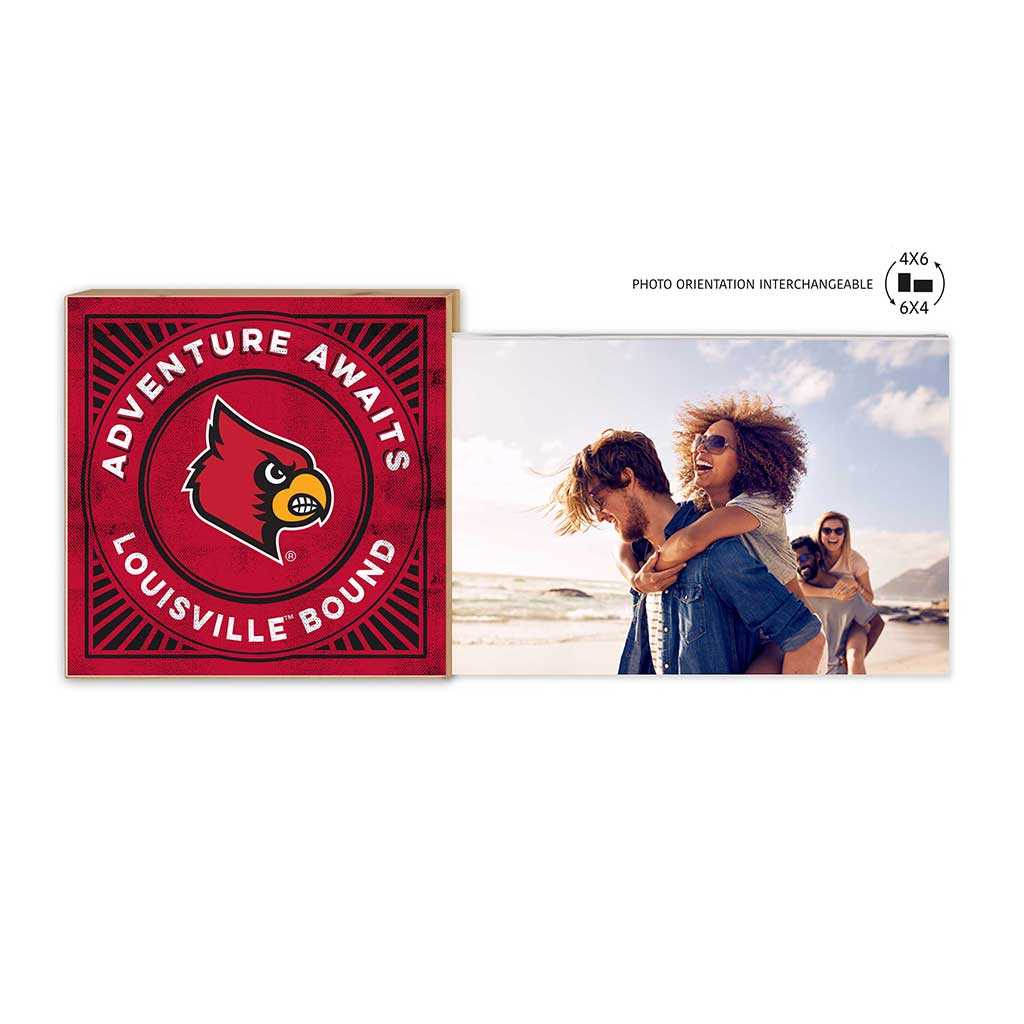 Floating Picture Frame Adventure Awaits Retro Team Louisville Cardinals