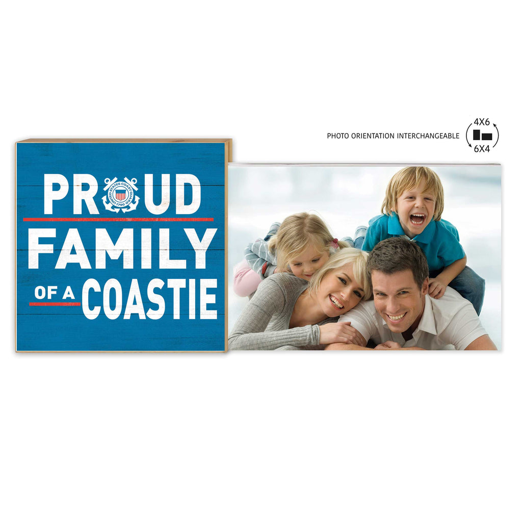 Floating Picture Frame Military Proud Family Coast Guard