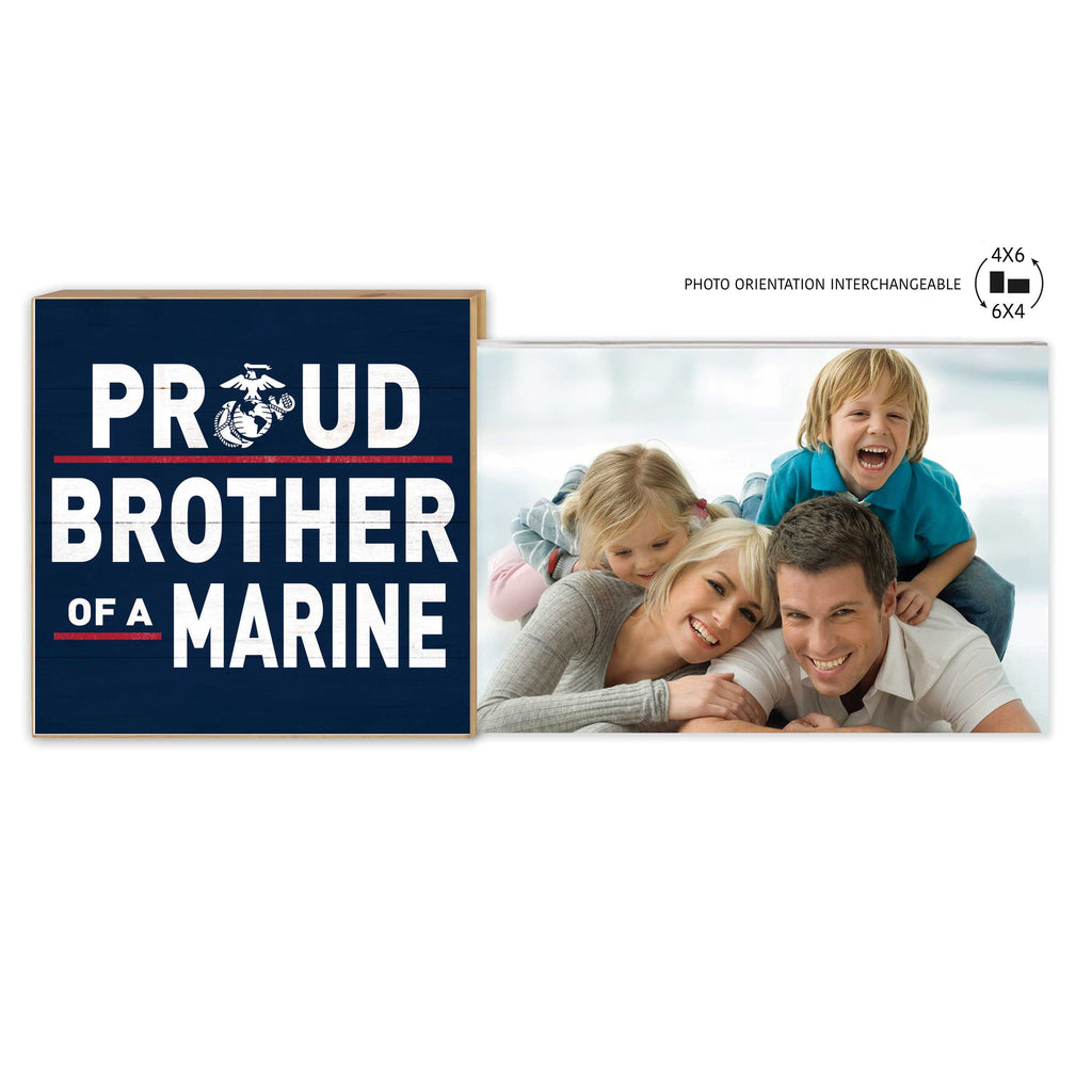 Floating Picture Frame Military Proud Brother Marines