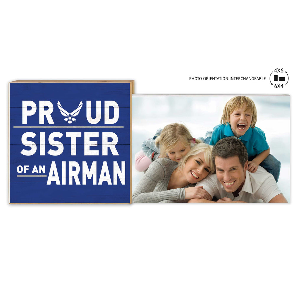Floating Picture Frame Military Proud Sister Air Force