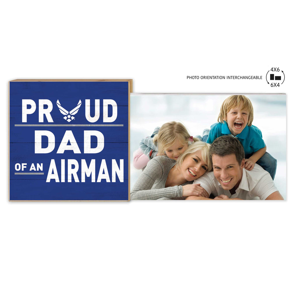 Floating Picture Frame Military Proud Dad Air Force