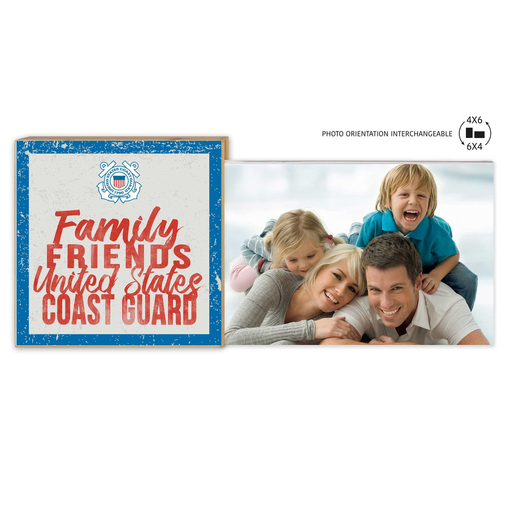 Floating Picture Frame Family Friends Military Coast Guard