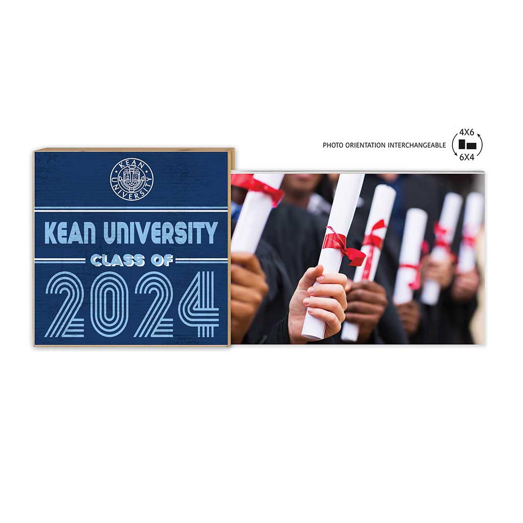 Floating Picture Frame Class of Grad Kean University Cougars
