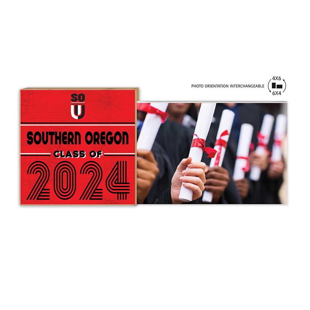 Floating Picture Frame Class of Grad Southern Oregon University Raiders