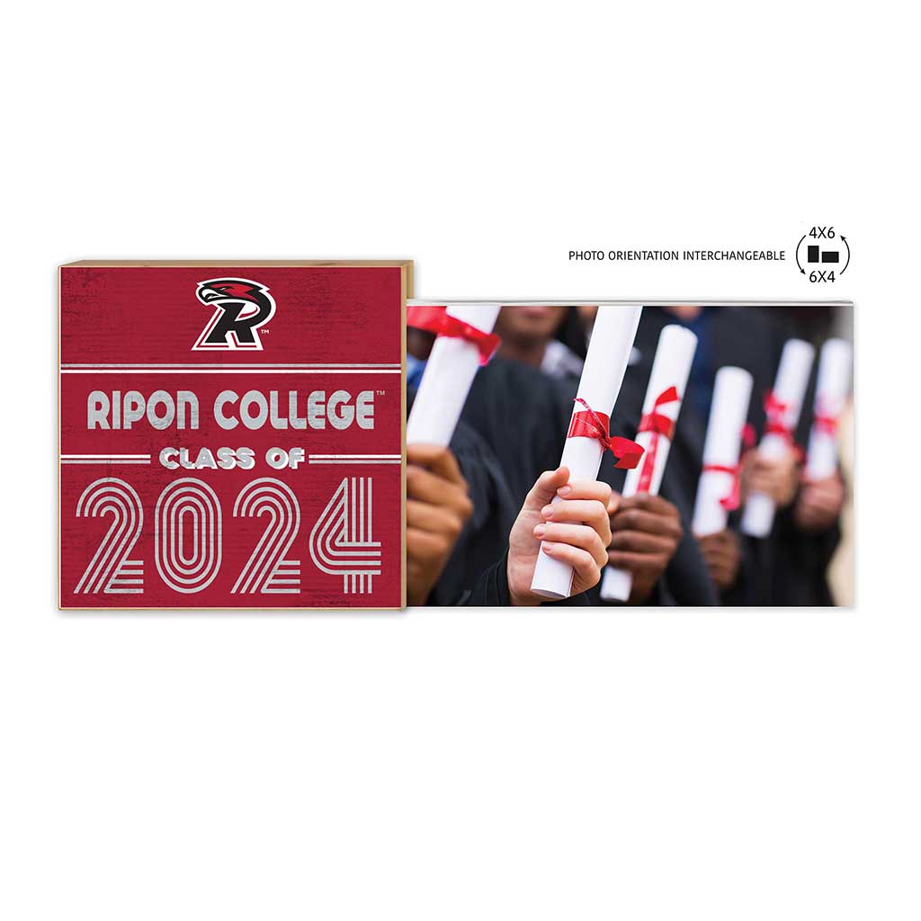 Floating Picture Frame Class of Grad Ripon College Hawks