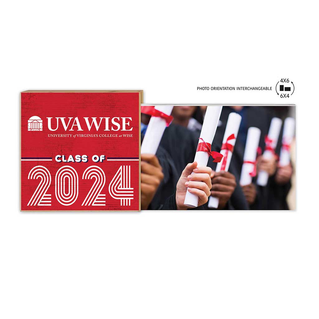 Floating Picture Frame Class of Grad University of Virginia College at Wise Cavaliers