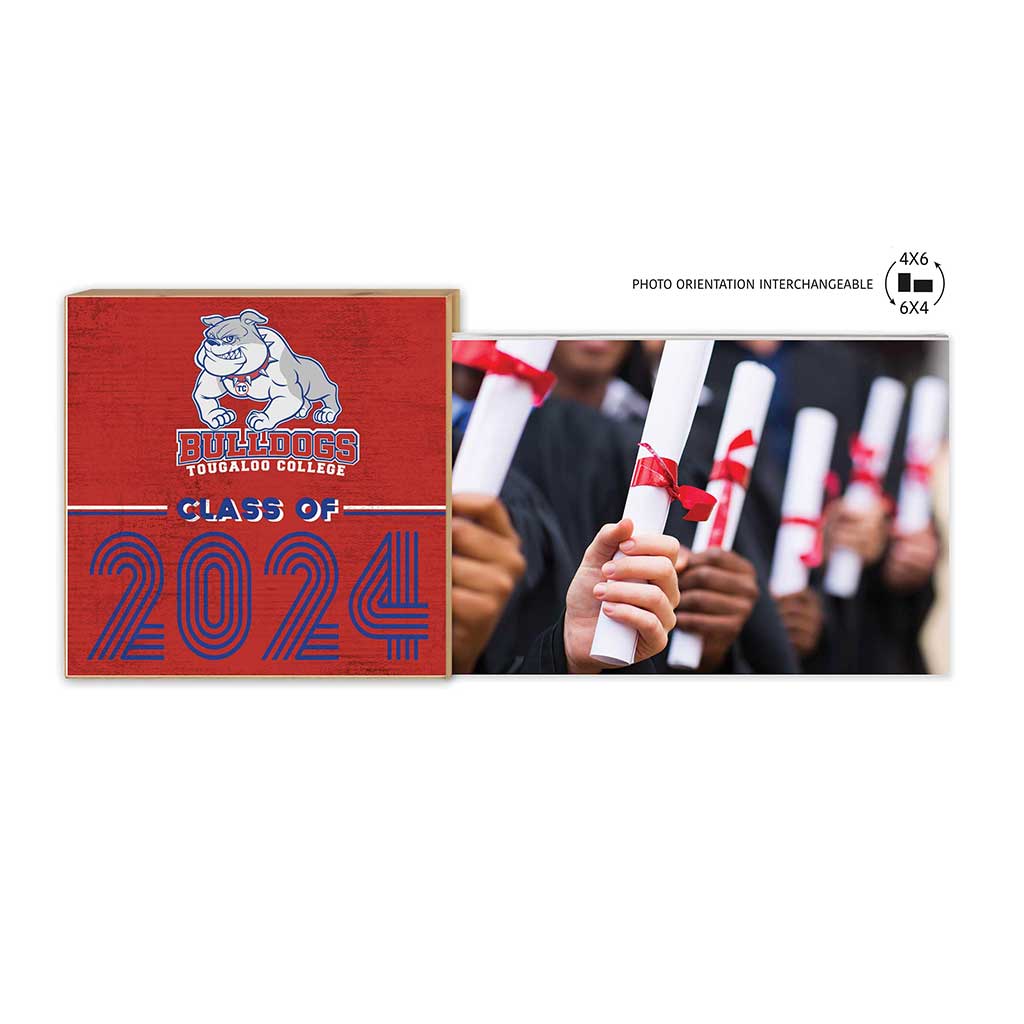 Floating Picture Frame Class of Grad Tougaloo College Bulldogs