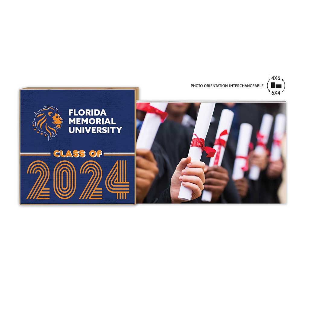 Floating Picture Frame Class of Grad Florida Memorial University Lions