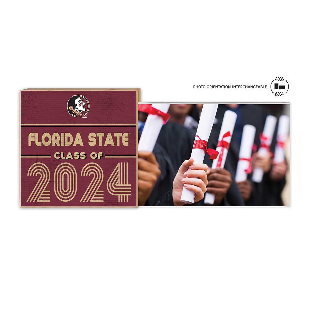 Floating Picture Frame Class of Grad Florida State Seminoles