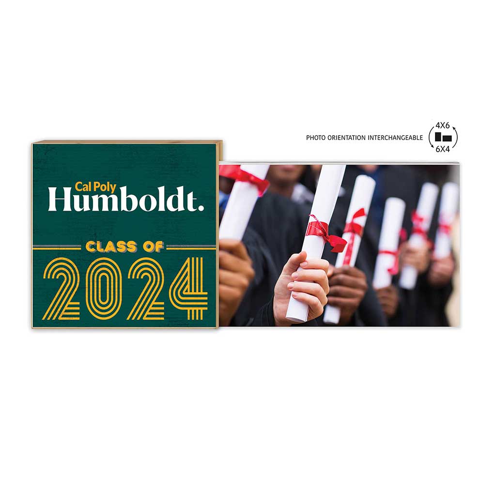 Floating Picture Frame Class of Grad California Polytechnic Humboldt Lumberjacks