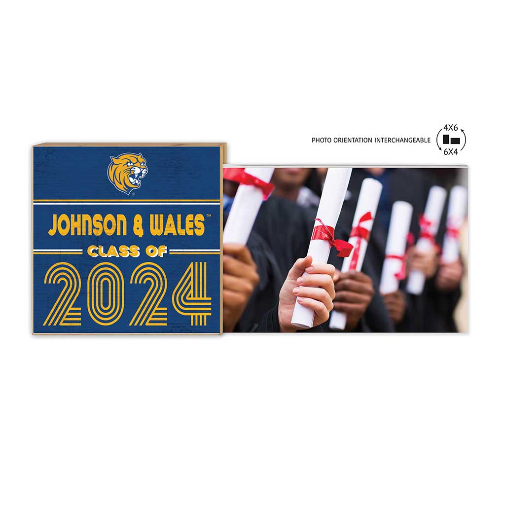 Floating Picture Frame Class of Grad Johnson & Wales University Wildcats
