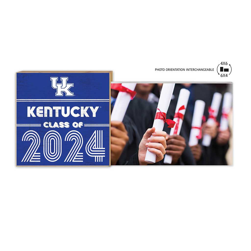 Floating Picture Frame Class of Grad Kentucky Wildcats