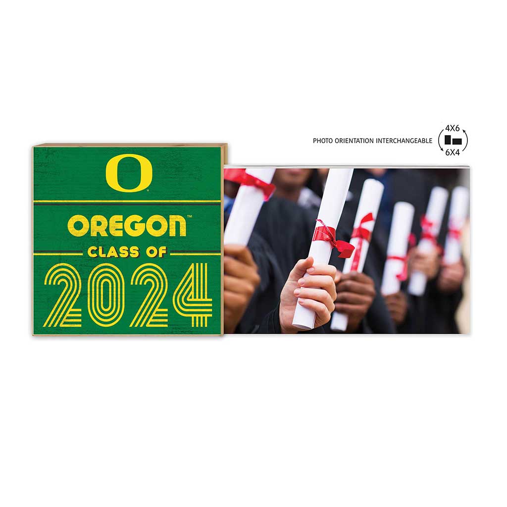 Floating Picture Frame Class of Grad Oregon Ducks