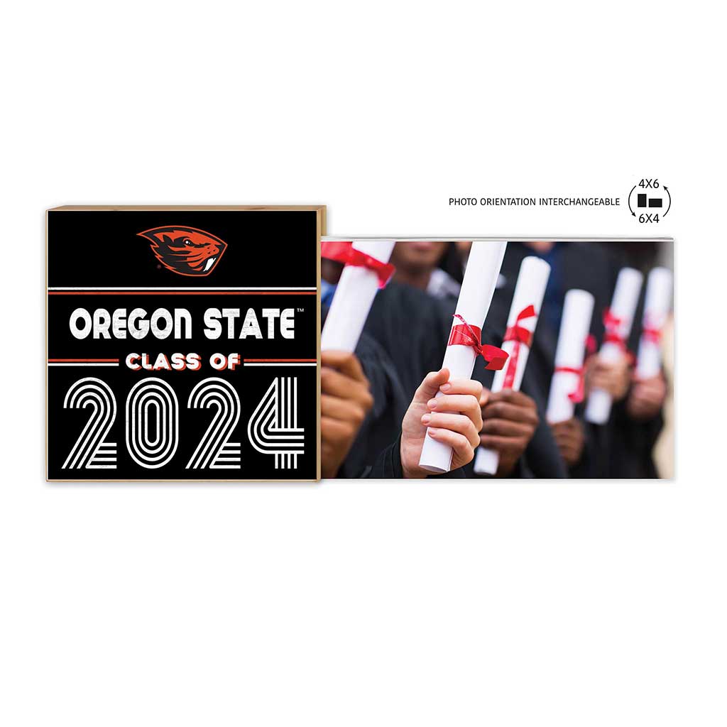 Floating Picture Frame Class of Grad Oregon State Beavers