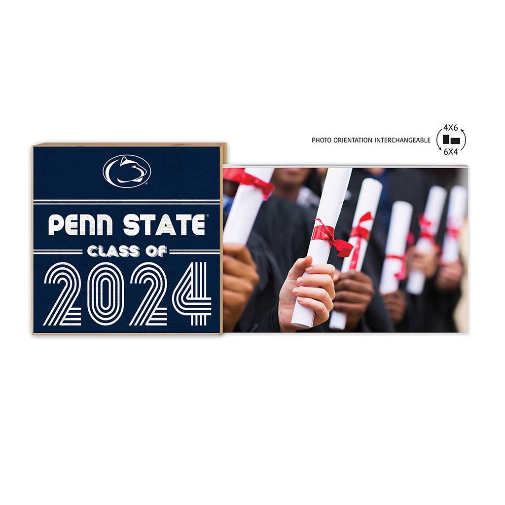 Floating Picture Frame Class of Grad Penn State Nittany Lions