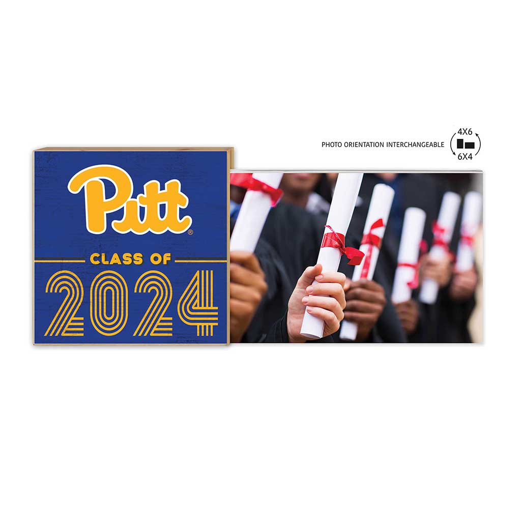 Floating Picture Frame Class of Grad Pittsburgh Panthers