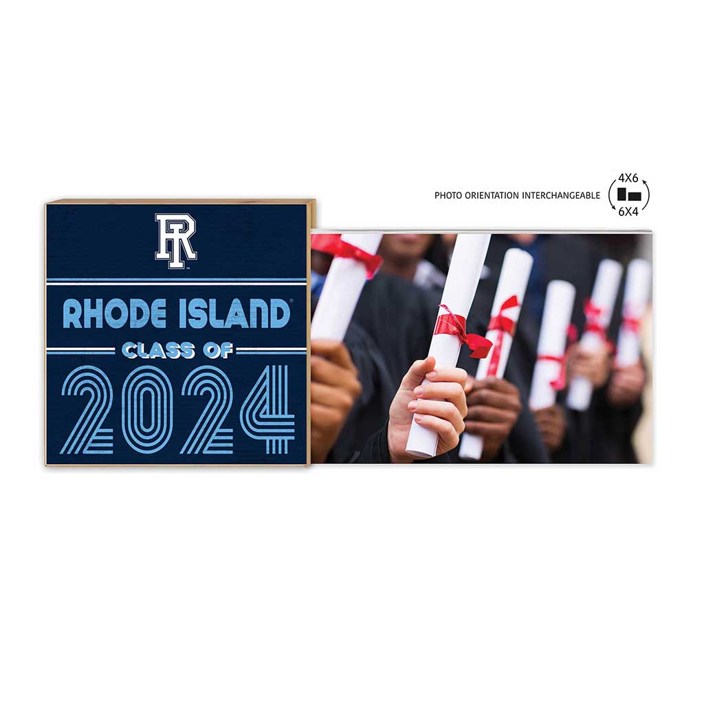 Floating Picture Frame Class of Grad Rhode Island Rams