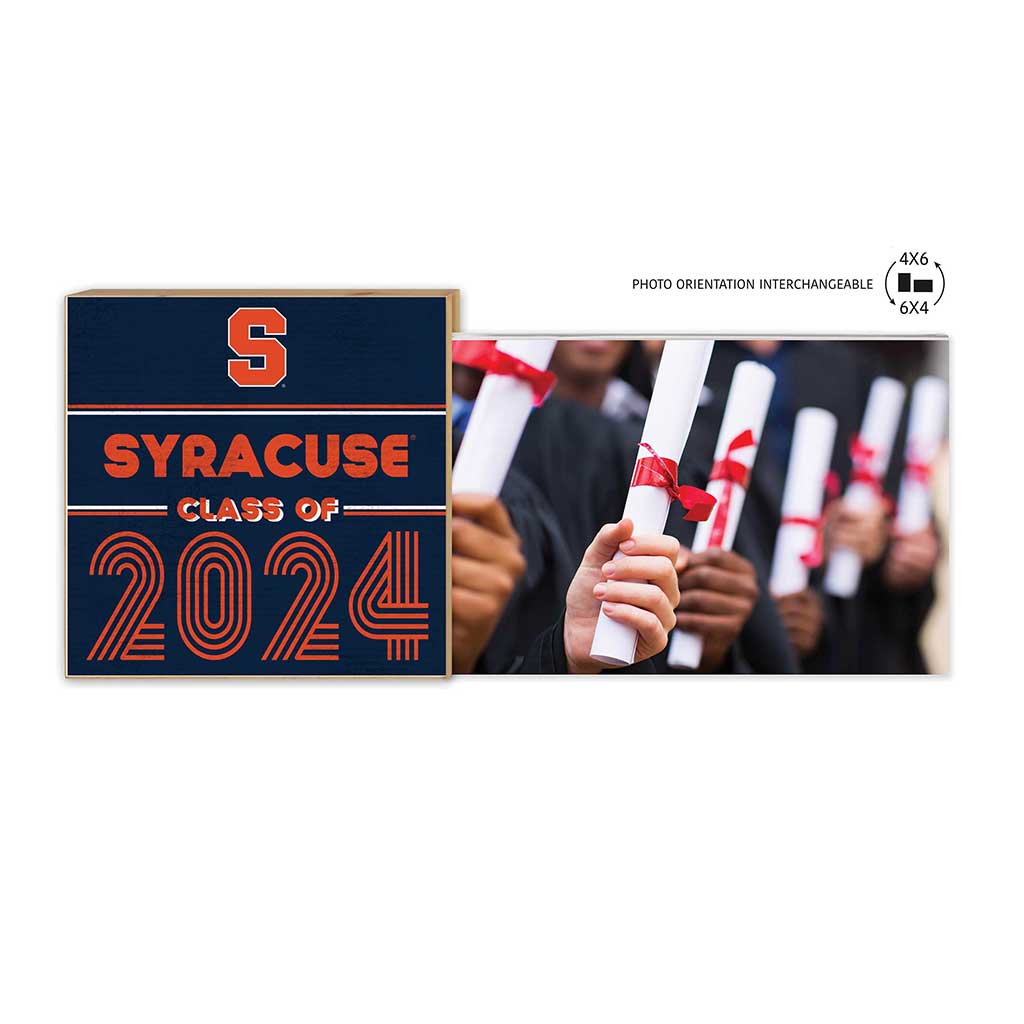 Floating Picture Frame Class of Grad Syracuse Orange