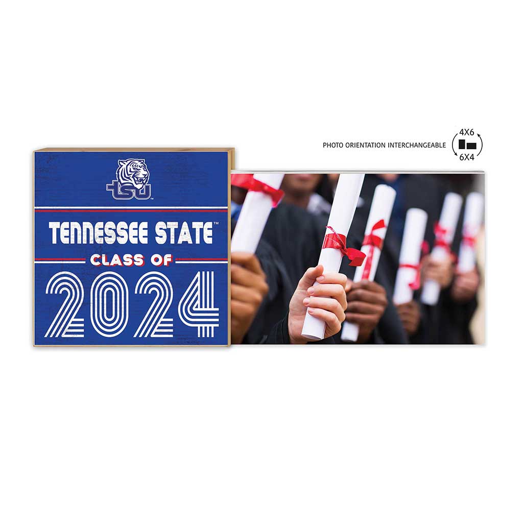 Floating Picture Frame Class of Grad Tennessee State Tigers
