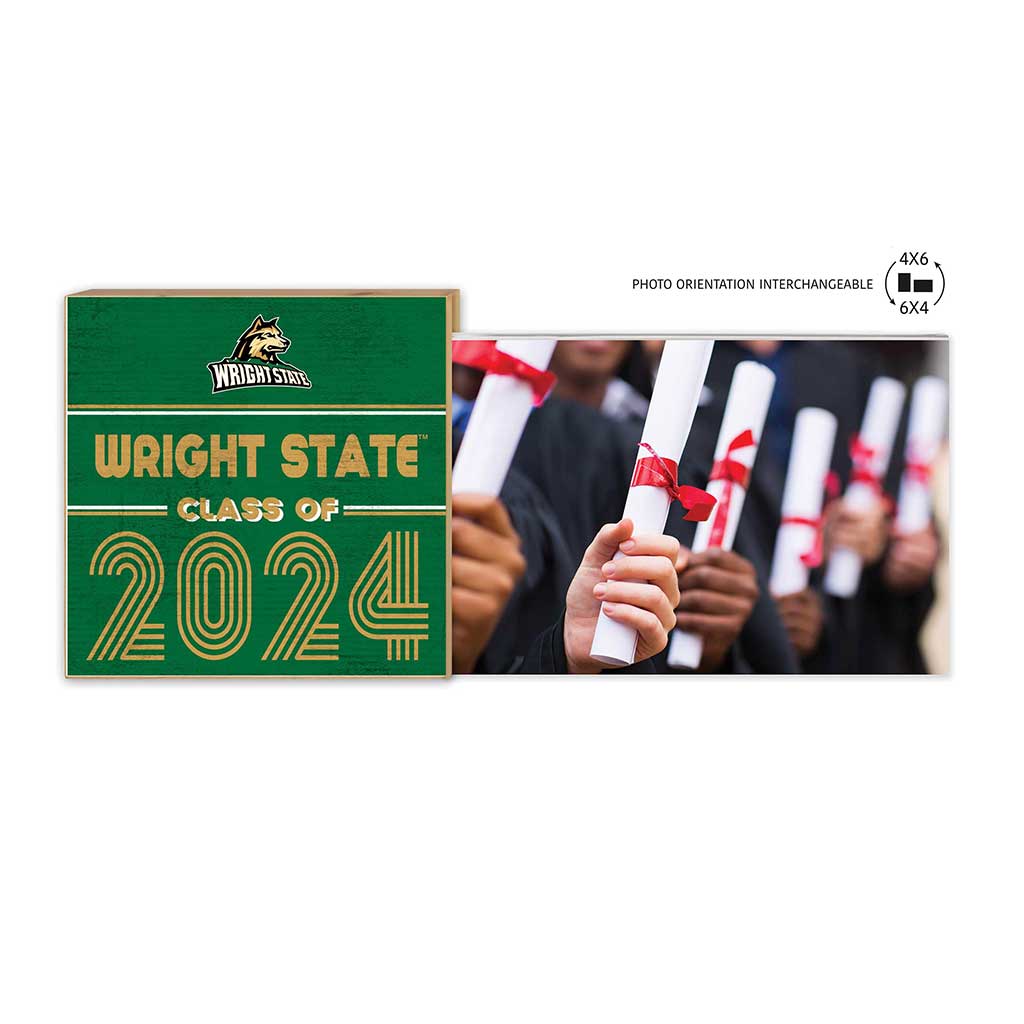 Floating Picture Frame Class of Grad Wright State University Raiders