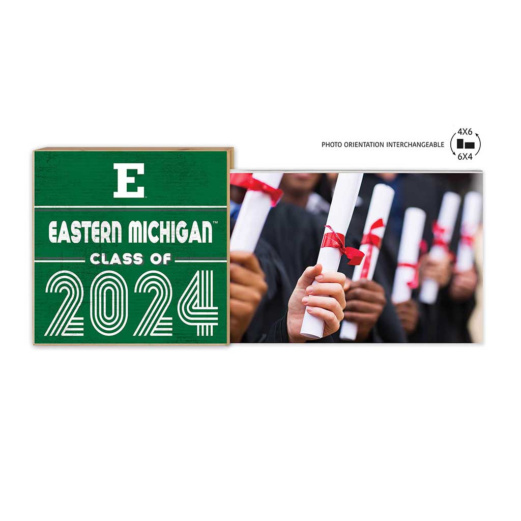 Floating Picture Frame Class of Grad Eastern Michigan Eagles