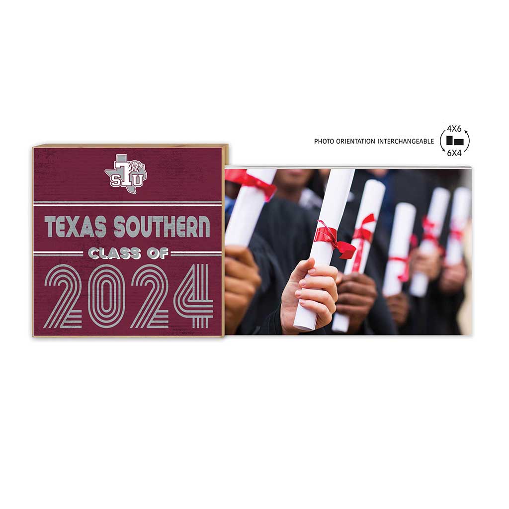 Floating Picture Frame Class of Grad Texas Southern Tigers