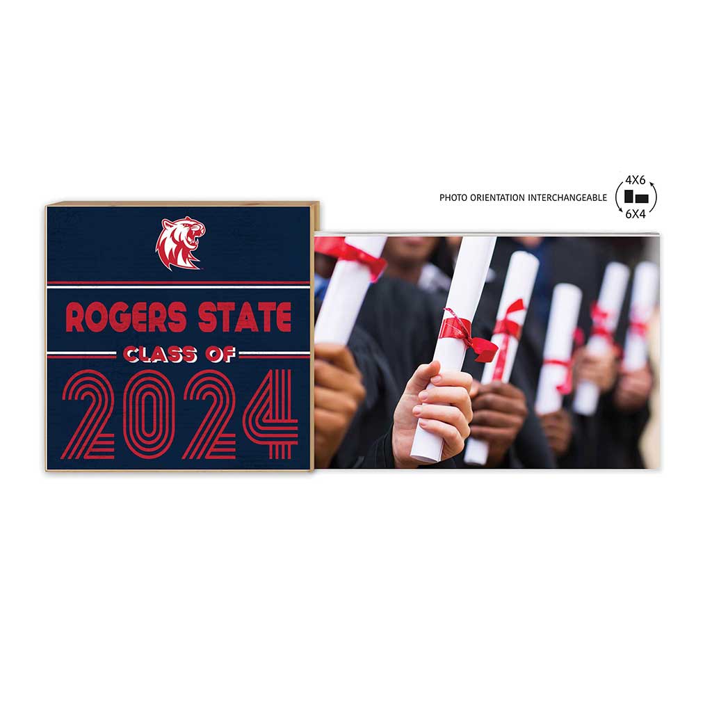 Floating Picture Frame Class of Grad Rogers State University Hillcats