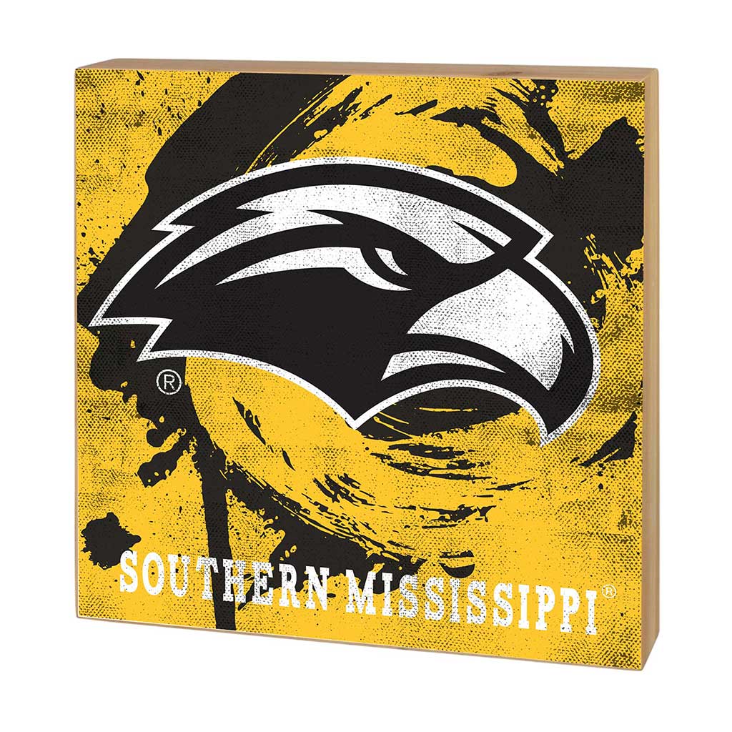 5x5 Block Color Splash Southern Mississippi Golden Eagles