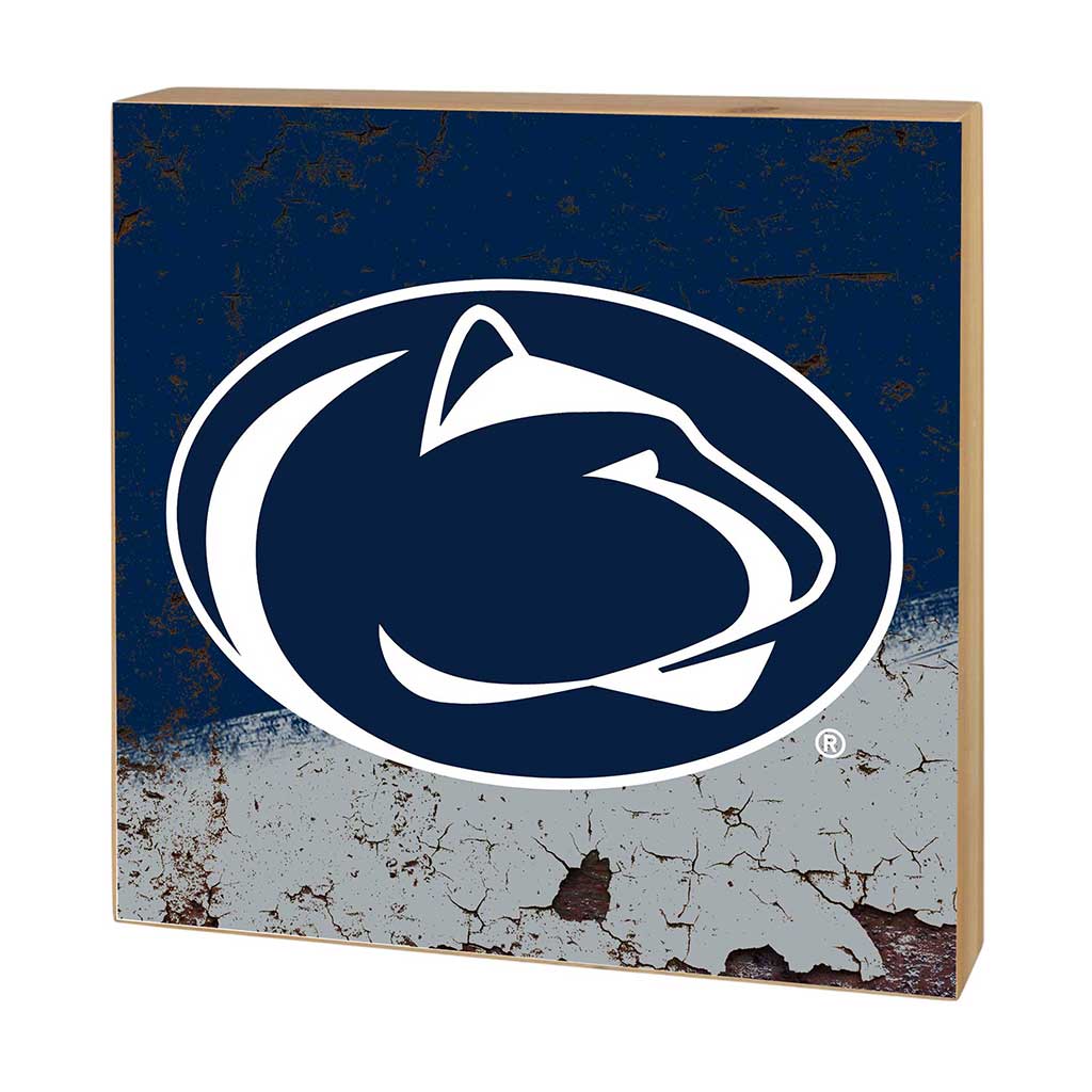 5x5 Block Retro Team Crackle Penn State Nittany Lions