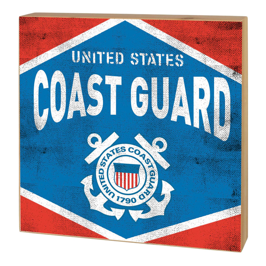 5x5 Retro Diamond Coast Guard