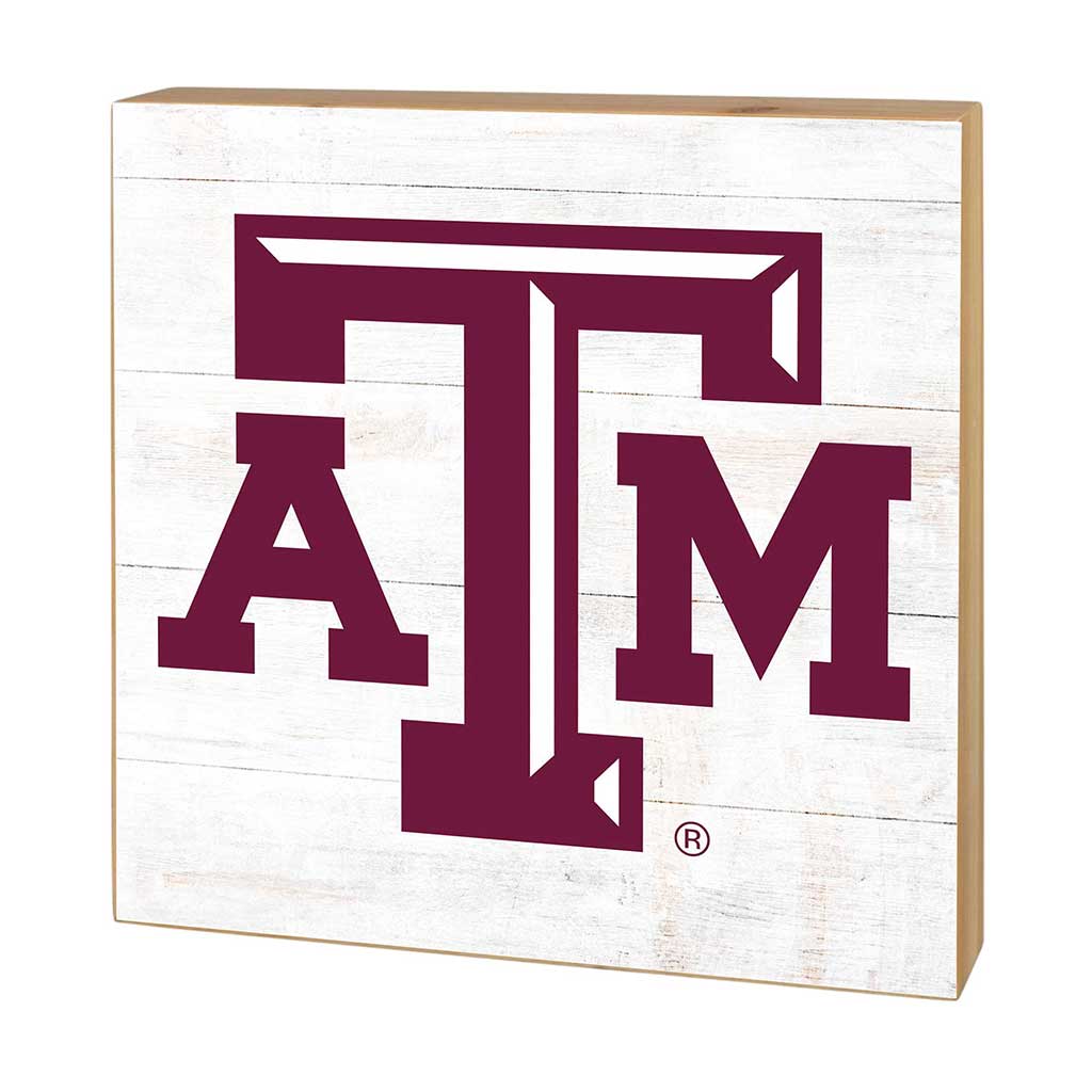 5x5 Block Team Logo Texas A&M Aggies