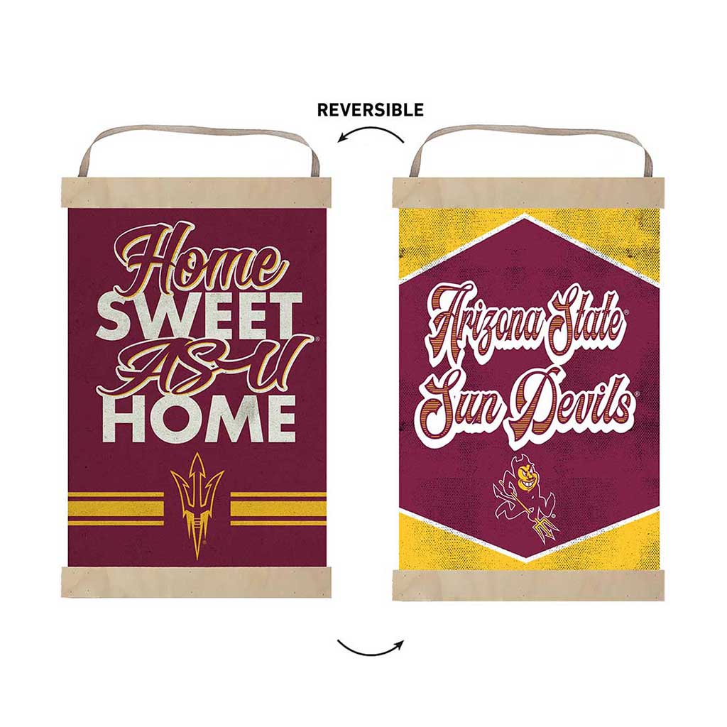 Reversible Banner Signs Home Sweet Home Arizona State Sun Devils