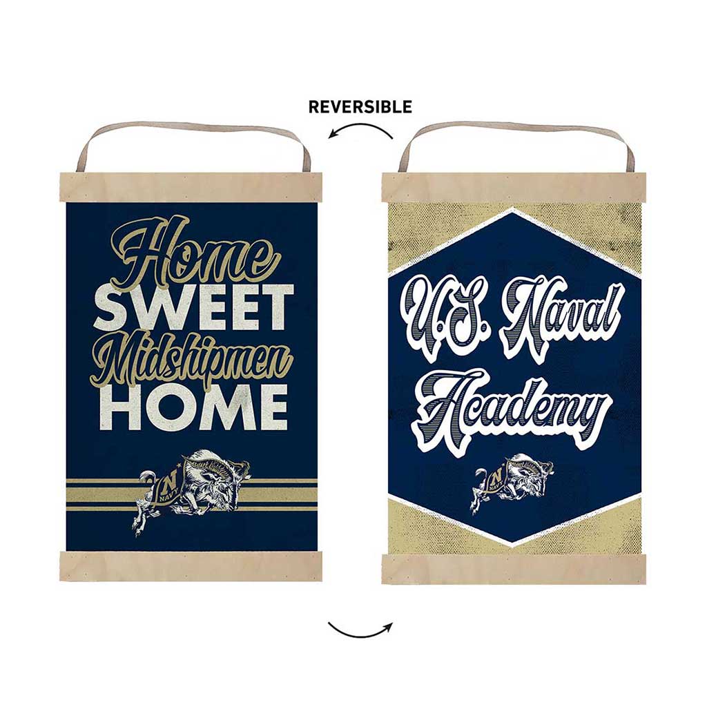 Reversible Banner Signs Home Sweet Home Naval Academy Midshipmen