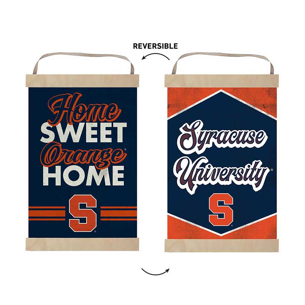 Reversible Banner Signs Home Sweet Home Syracuse Orange