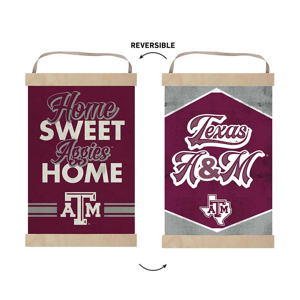 Reversible Banner Signs Home Sweet Home Texas A&M Aggies