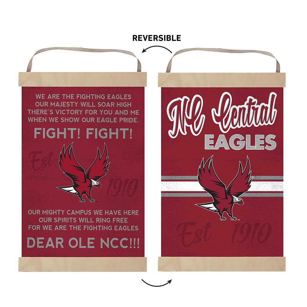 Reversible Banner Sign Fight Song North Carolina Central Eagles