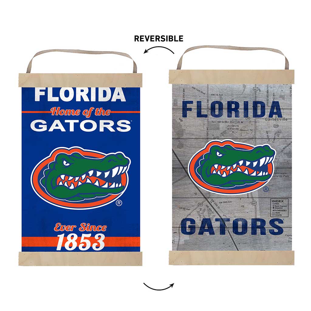 Reversible Banner Sign Home of the Florida Gators