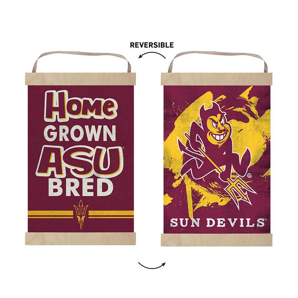Reversible Banner Sign Home Grown Arizona State Sun Devils