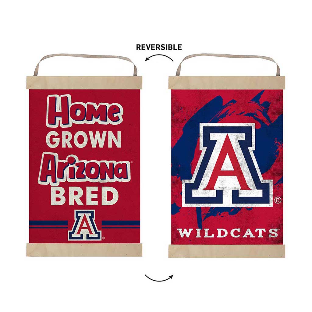 Reversible Banner Sign Home Grown Arizona Wildcats