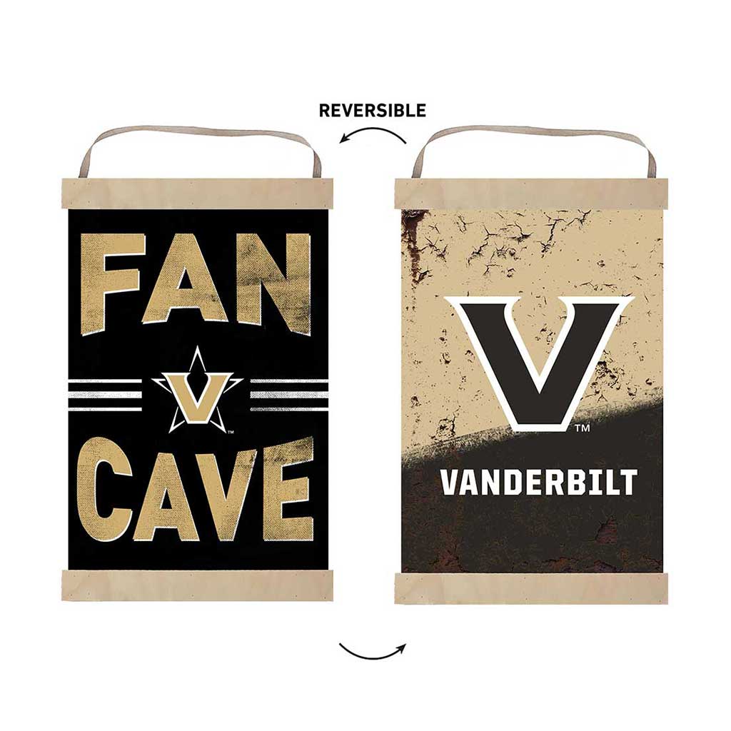 Reversible Banner Sign Fan Cave Vanderbilt Commodores