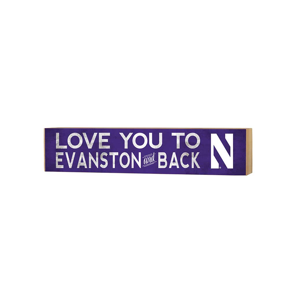 3x13 Block Love you to Northwestern Wildcats