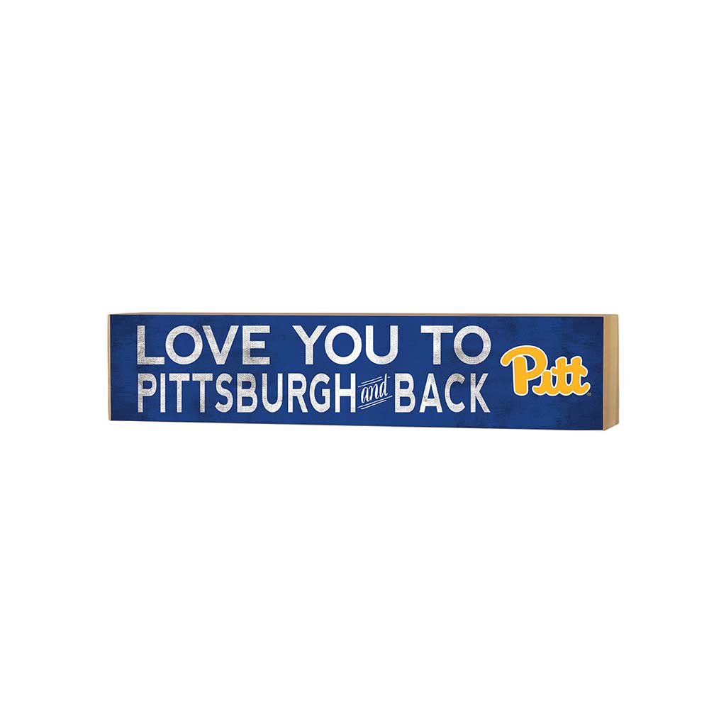 3x13 Block Love you to Pittsburgh Panthers